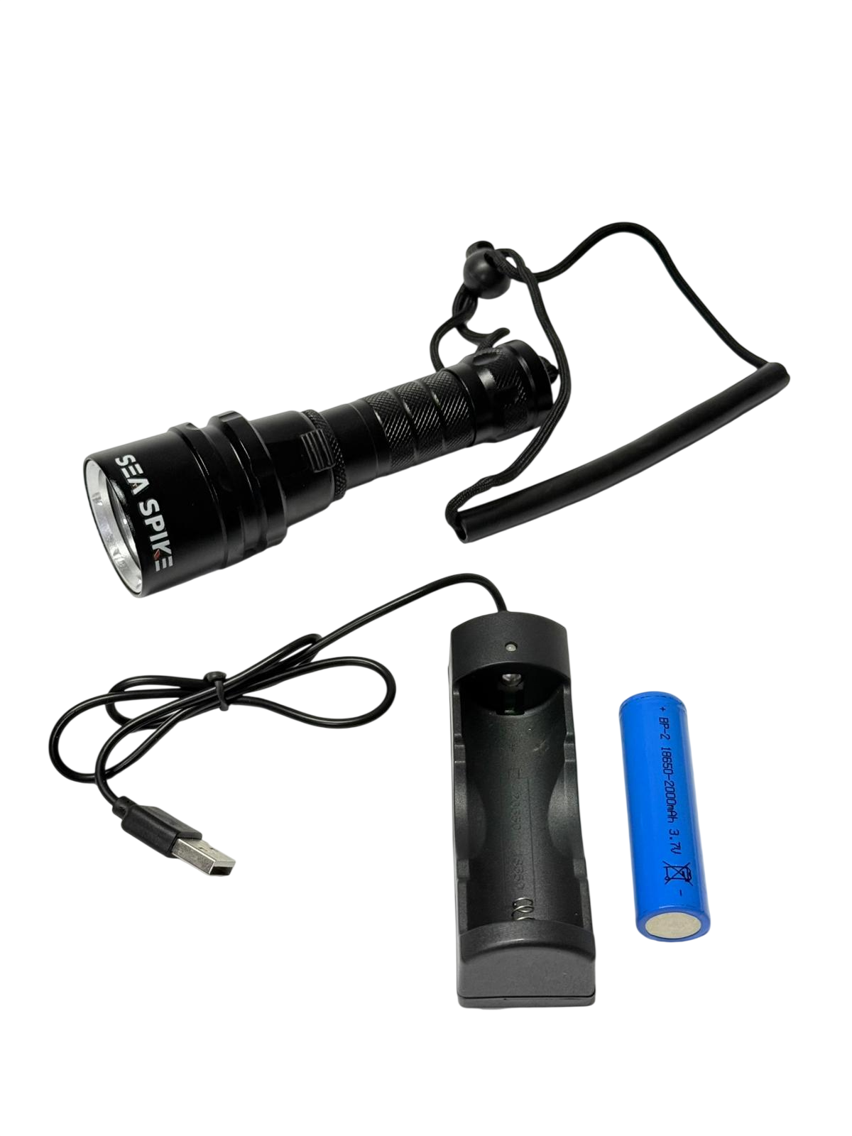 SEA SPIKE ABYSS – Torcia Subacquea per Pesca in Apnea con Interruttore Magnetico