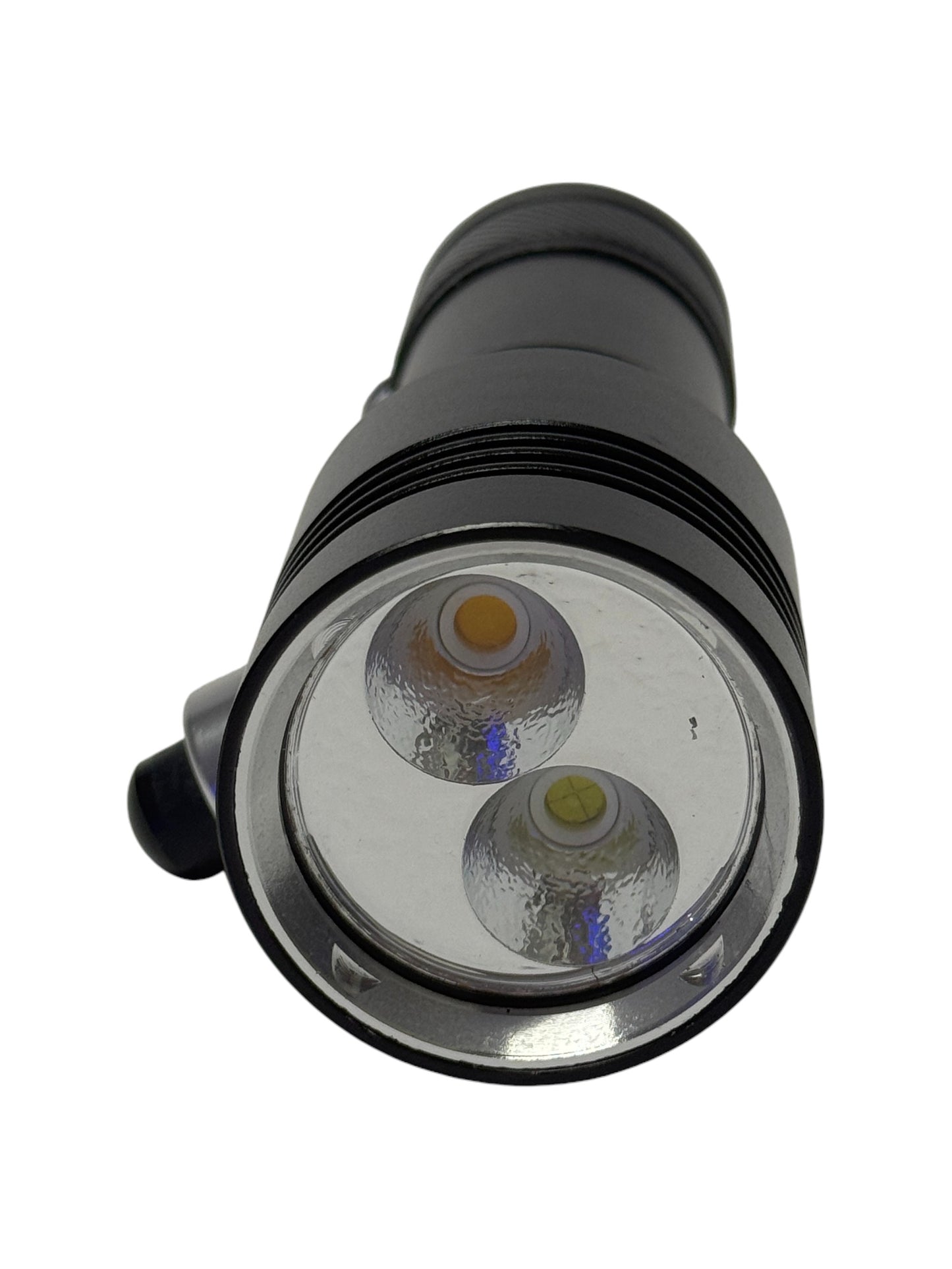 SEA SPIKE – HYDRA DUAL | Torcia Subacquea Professionale con Doppio LED Bianco + Arancione